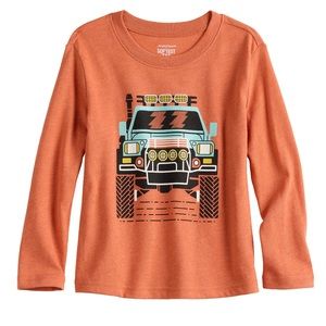 9-12 Month- NWT - Jumping Beans - Long Sleeve Tee